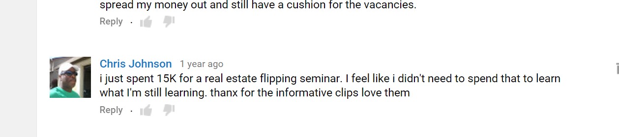 testimonial spen 15k on seminar